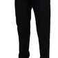 Elegant Black Cotton Trousers