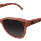 Pink Acetate Frame Stars Embellishment DG4124 Sunglasses