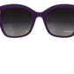 Elegant Purple Gradient Lens Sunglasses