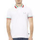 White Cotton Men Polo