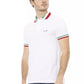 White Cotton Men Polo