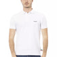 White Cotton Men Polo