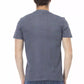 Gray Cotton Men T-Shirt