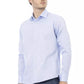 Light Blue Cotton Men Shirt