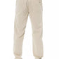 Beige Cotton Men Chino Pant