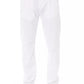 White Cotton Men Trouser