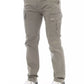 Beige Cotton Men Cargo Pant