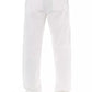 White Cotton Men Chino Trouser