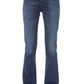 Blue Cotton Women Jeans