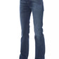 Blue Cotton Women Jeans