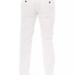 White Cotton Men Chino Trouser