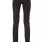 Black Cotton Women Jeans