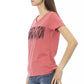 Pink Cotton Women Top