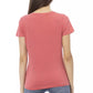 Pink Cotton Women Top