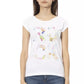 White Cotton Women Top