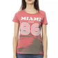 Multicolor Cotton Women T-Shirt