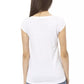 White Cotton Women Top