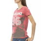 Multicolor Cotton Women T-Shirt