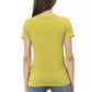 Green Cotton Women T-Shirt