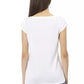 White Cotton Women Top