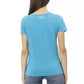 Light Blue Cotton Women Top