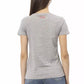 Gray Cotton Women Top