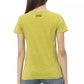 Green Cotton Women T-Shirt