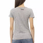 Gray Cotton Women Top