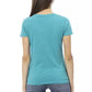 Light Blue Cotton Women Top