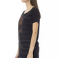 Black Cotton Women Top