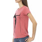 Pink Cotton Women Top