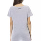 Gray Cotton Women Top