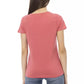 Pink Cotton Women Top