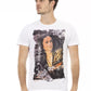 White Cotton Men T-Shirt