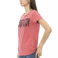 Pink Cotton Women Top