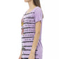 Purple Cotton Women Top