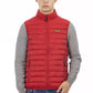 Red Polyester Men Jacket