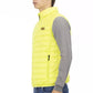 Yellow Polyester Men Jacket