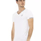 White Cotton Men T-Shirt