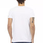 White Cotton Men T-Shirt