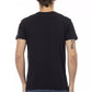 Black Cotton Men T-Shirt