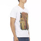 White Cotton Men T-Shirt