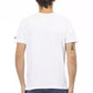 White Cotton Men T-Shirt