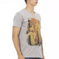 Gray Cotton Men T-Shirt