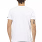 White Cotton Men T-Shirt