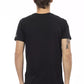 Black Cotton Men T-Shirt