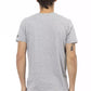 Gray Cotton Men T-Shirt