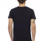 Black Cotton Men T-Shirt