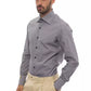 Black Cotton Men Shirt