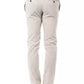 Gray Cotton Men Pant